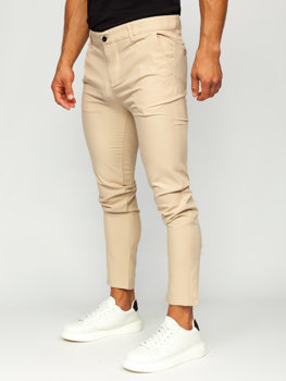 Бежеві чоловічі штани-чіноси Bolf 0031
