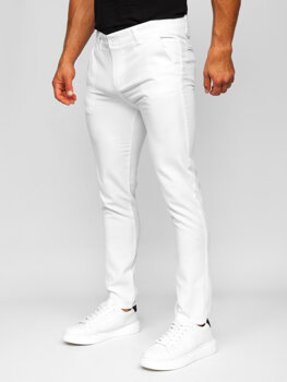 Білі чоловічі штани чіноси Bolf 0055