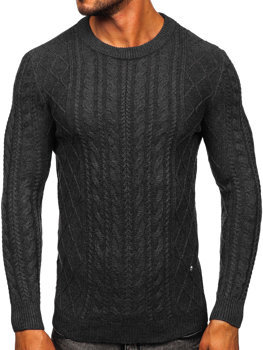 Графітвий чоловічий светр Bolf MM6010