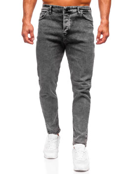 Графітові чоловічі джинси regular fit Bolf 6015