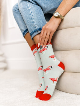 М'ятні жіночі шкарпетки Bolf WQ7634-4