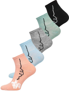 Різнокольорові жіночі шкарпетки Bolf NY0028-5P 5 PACK