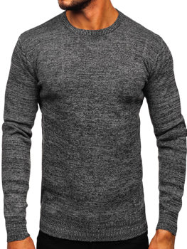 Сірий чоловічий светр Bolf S8307