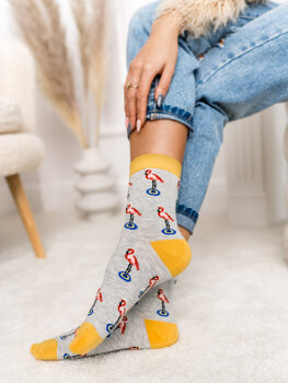 Сірі жіночі шкарпетки Bolf WQ7634-1