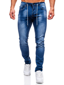 Темно-сині джинси чоловічі regular fit Bolf MP021B