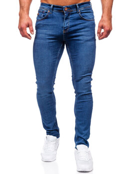 Темно-сині чоловічі джинсові штани regular fit Bolf 6767R