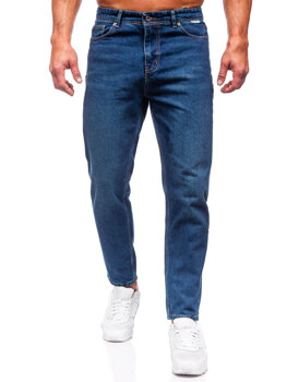 Темно-сині чоловічі джинсові штани regular fit Bolf GT21