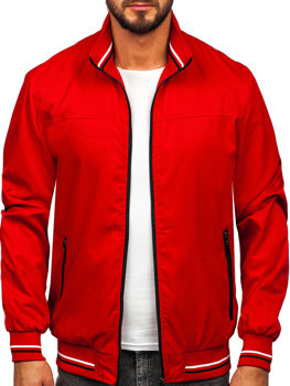 Червона чоловіча демісезонна куртка Bolf 5M3110