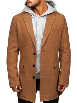 Чоловіче зимове пальто кемел Bolf 1047C