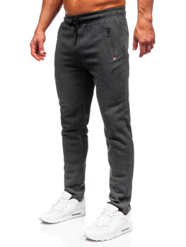 Чоловічі спортивні штани джоггери графітові Bolf JX6209