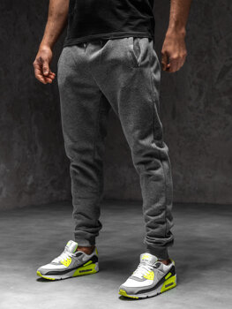 Чоловічі спортивні штани джоггери графітові Bolf XW01-C