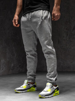 Чоловічі спортивні штани джоггери сірий Bolf XW01-C