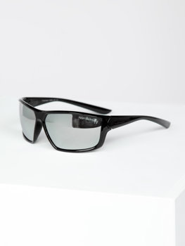 Чорно-срібні сонцезахисні окуляри Bolf PLS7
