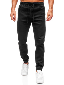 Чорні чоловічі джинси джоггери Bolf 8103