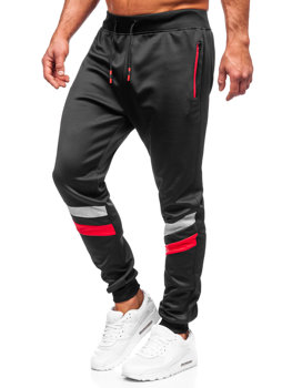 Чорні чоловічі спортивні штани Bolf K10015