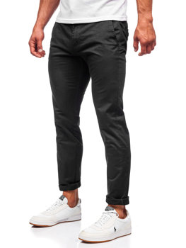 Чорні чоловічі штани-чіноси Bolf KA6807-13
