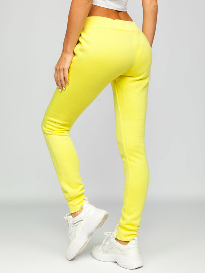 Жовті жіночі спортивні штани Bolf CK-01
