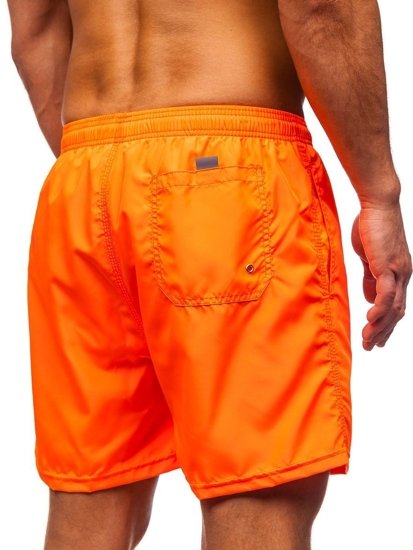 Помаранчеві чоловічі пляжні шорти Bolf ST019