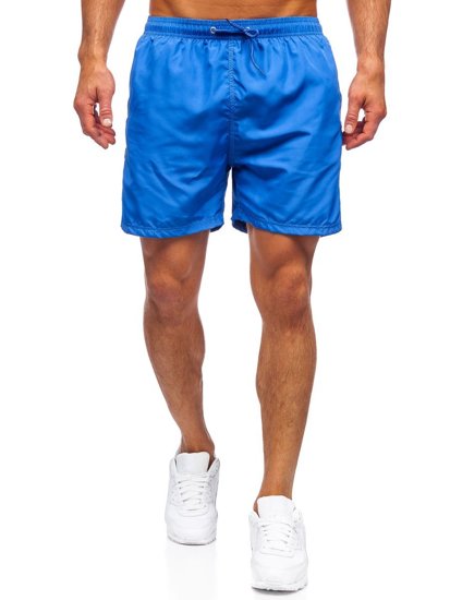 Сині чоловічі шорти для плавання Bolf YW07002