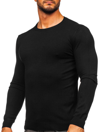Чорний чоловічий светр Bolf MMB602