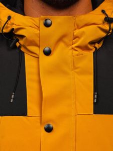 Кемел стьобана куртка чоловіча зимова Bolf J1905