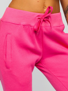 Рожеві жіночі спортивні штани Bolf CK-01-19