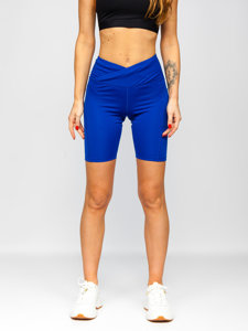 Сині короткі шорти-легінси жіночі Bolf XL007