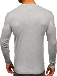 Сірий чоловічий светр Bolf MMB602