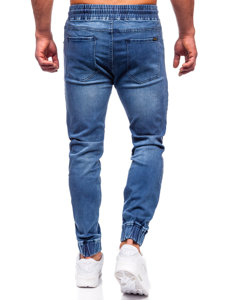 Темно-сині чоловічі джинси джогери Bolf MP0052-2B