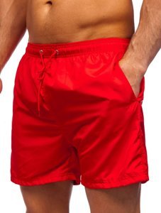 Червоні чоловічі шорти для плавання Bolf YW07002